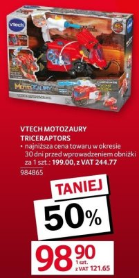 Dinozaur VTECH MOTOZAURY TRICERAPTORS promocja w Selgros