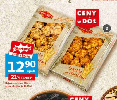 Ciastka z marmoladą Złotokłos promocja