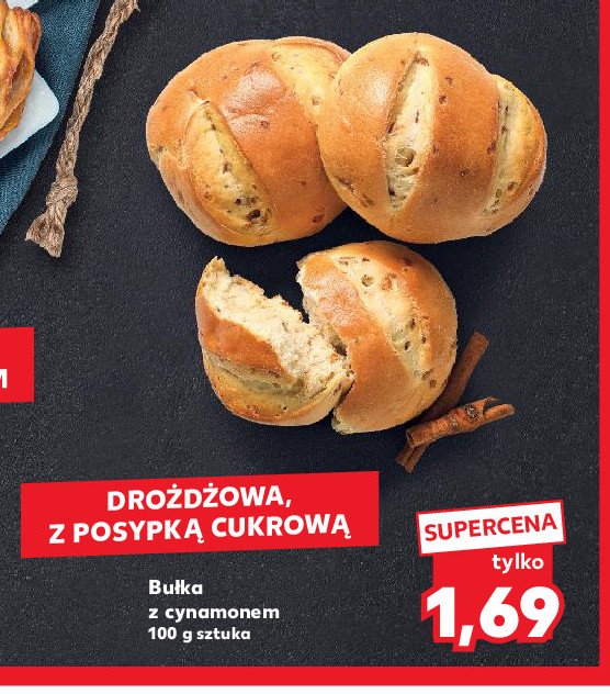 Bułka z cynamonem promocja w Kaufland