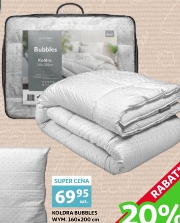 Kołdra bubbles 160 x 200 cm promocja