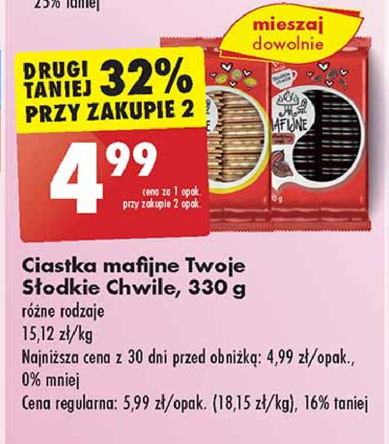 Ciastka mafijne Twoje słodkie chwile promocja