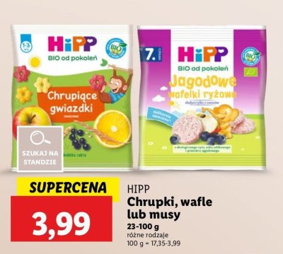 Wafelki ryżowe jagodowe Hipp promocja