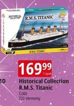 Klocki Historical Collection R.M.S. Titanic promocja w Leclerc
