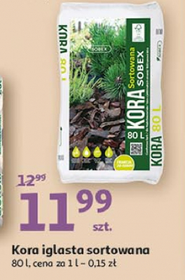 Kora iglasta sortowana Sobex promocja