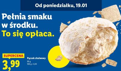 Pączek chałwowy promocja w Lidl