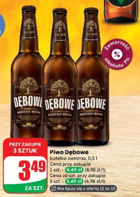 Piwo promocja w Dino