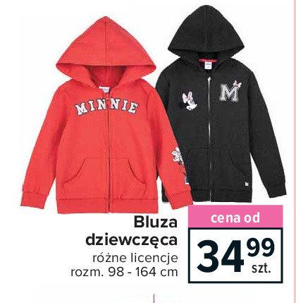Bluza dziewczęca myszka minnie 98-164 promocja