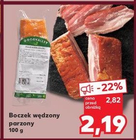 Boczek wędzony parzony Goodvalley promocja w Kaufland