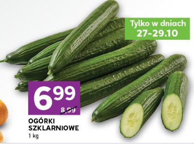 Ogórki szklarniowe Stokrotka promocja w Stokrotka