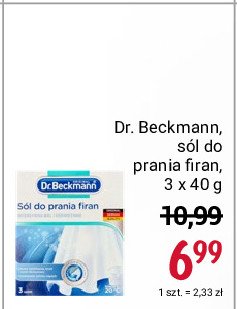 Sól do prania firan Dr. beckmann promocja