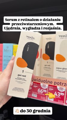 Serum do twarzy get reti Renewal z retinalem resibo promocja w Rossmann