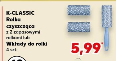 Rolka czyszcząca z 2 zapasowymi rolkami  promocja w Kaufland