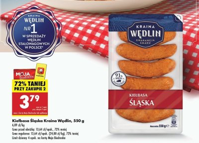 Kiełbasa śląska Kraina wędlin promocja
