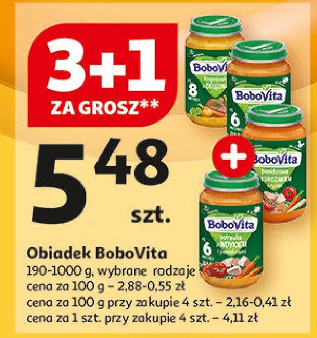 Pomidorowa z kurczakiem i ryżem Bobovita promocja