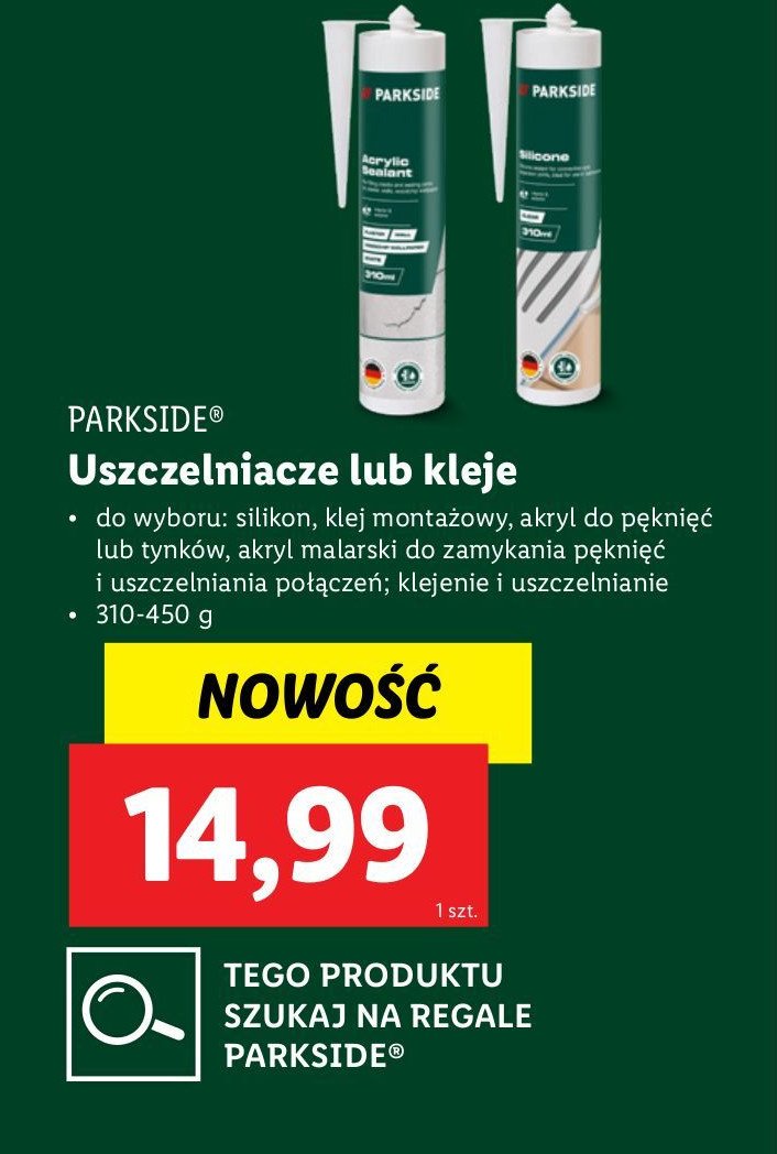 Akryl do tynków Parkside promocja w Lidl