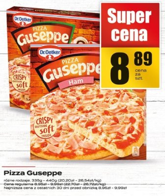 Pizza Guseppe promocja w Supeco