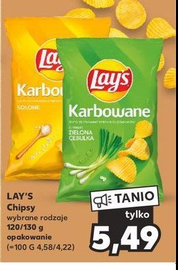 Chipsy solone Lay's karbowane Frito lay lay's promocja