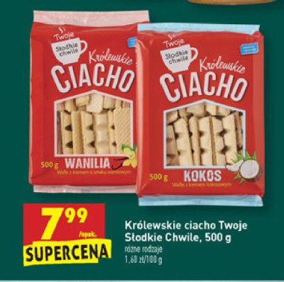 Królewskie ciacho kokos Twoje słodkie chwile promocja