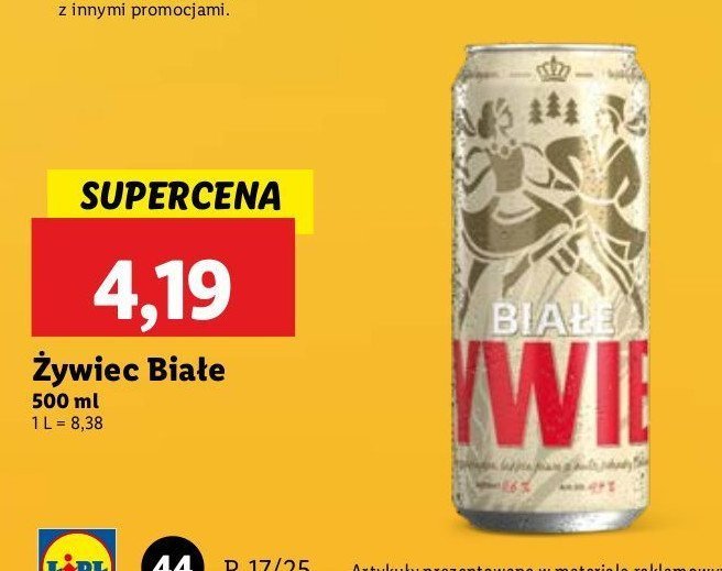 Piwo Żywiec białe promocja