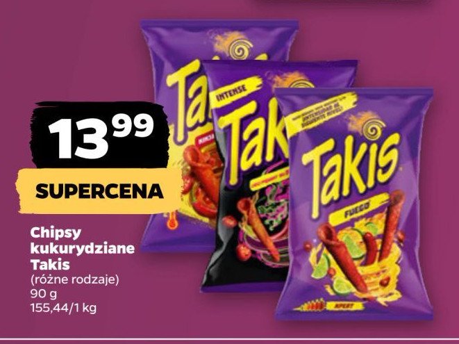 Chipsy nacho xplosion Takis promocja