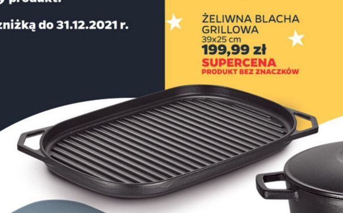 Blacha 偶eliwna 39 x 25 cm promocja