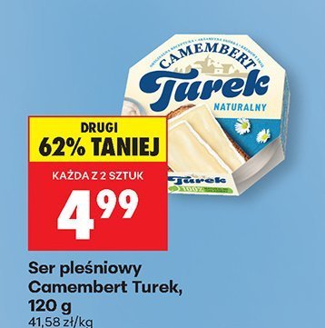 Ser pleśniowy Camembert Turek promocja w Biedronka