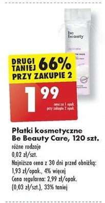 P艂atki kosmetyczne soft touch Be beauty care promocja