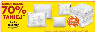 Kołdry i poduszki wybrane rodzaje promocja w POLOmarket