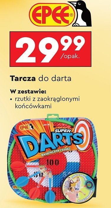 Tarcza do darta Epee promocja w Biedronka
