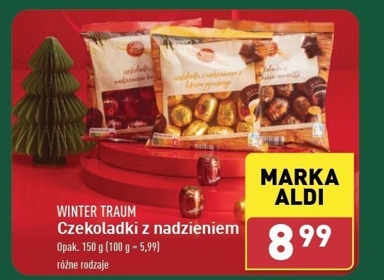 Cukierki z nadzieniem Wintertraum promocja