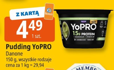 Pudding YoPRO Danone promocja w Leclerc