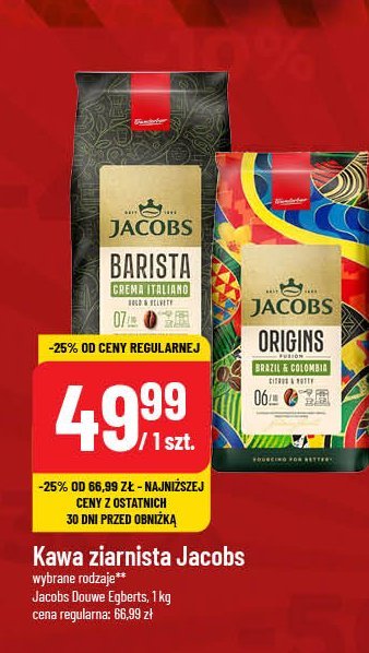 Kawa brazil & colombia Jacobs origins promocja