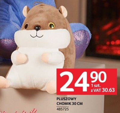 Pluszowy chomik 30 cm promocja w Selgros