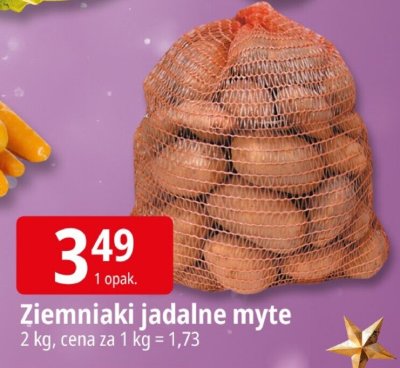 Ziemniaki jadalne myte promocja w Leclerc