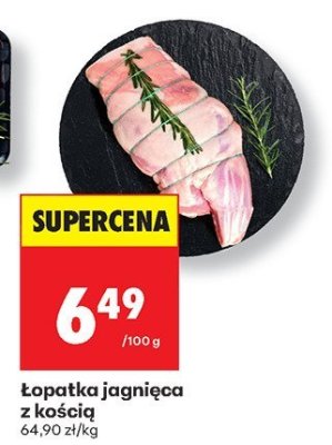 Łopatka jagnięca z kością promocja w Biedronka