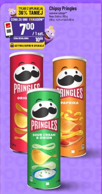 Chipsy Pringles Original promocja w POLOmarket