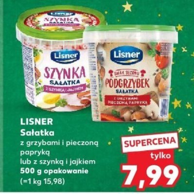 Sałatka z szynką i jajkiem  promocja w Kaufland