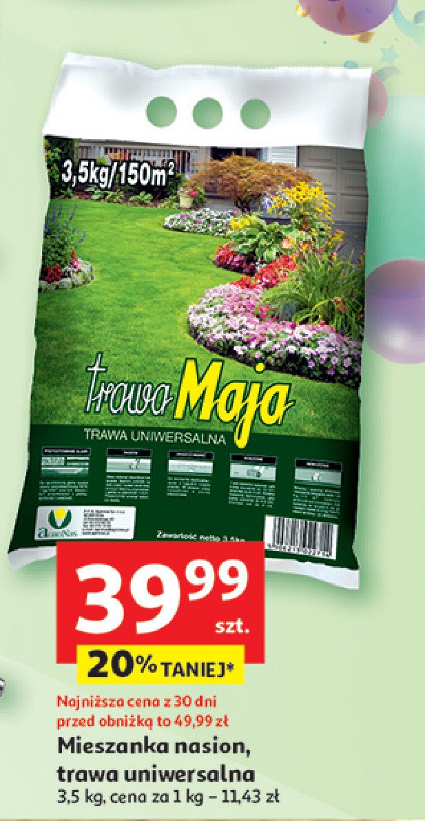 Trawa uniwersalna maja promocja
