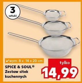 Zestaw sitek Spice&soul promocja w Kaufland