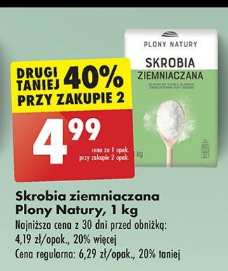 Skrobia ziemniaczana Plony natury promocja