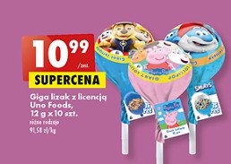 Giga lizak 艣winka peppa promocja