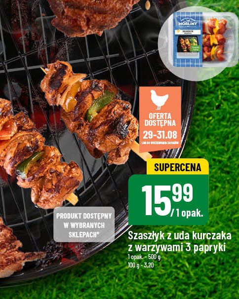 Szaszłyk grillowy Morliny promocja