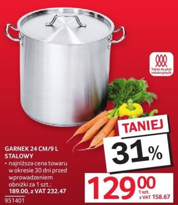 Garnek 24 cm/9 L Tognana promocja w Selgros