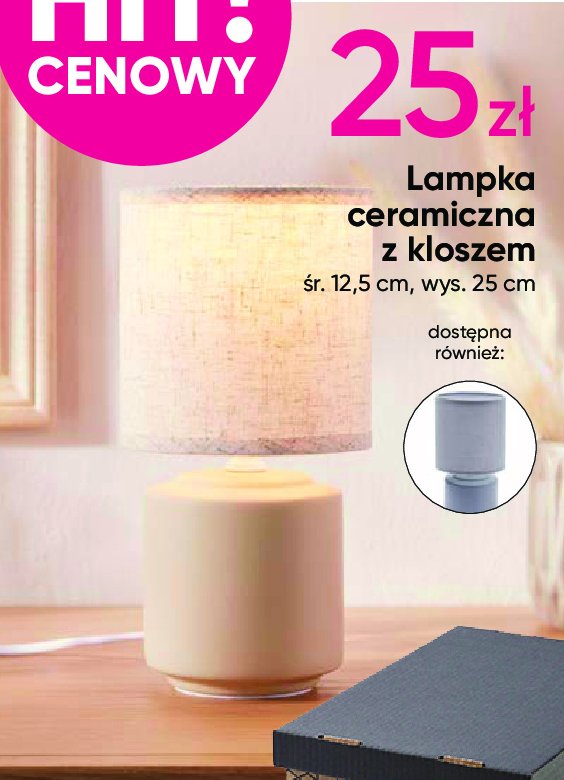 Lampa ceramiczna promocja