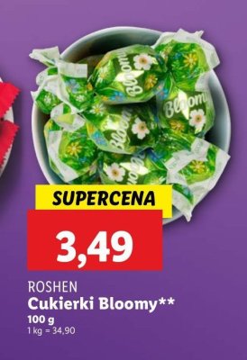Cukierki bloomy Roshen promocja