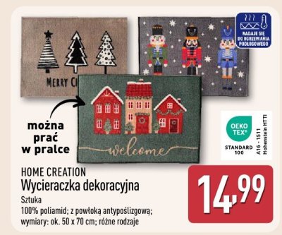 Wycieraczka dekoracyjna HOME CREATION promocja w Aldi