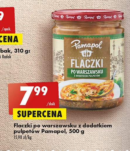 Flaczki po warszawsku Pamapol promocja