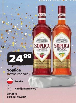 Napój alkoholowy Soplica Malinowa promocja w Netto