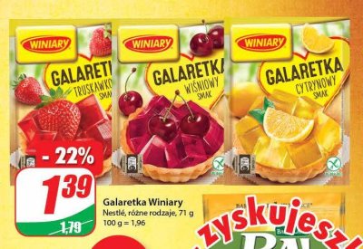 Galaretka cytrynowa Winiary galaretka promocja