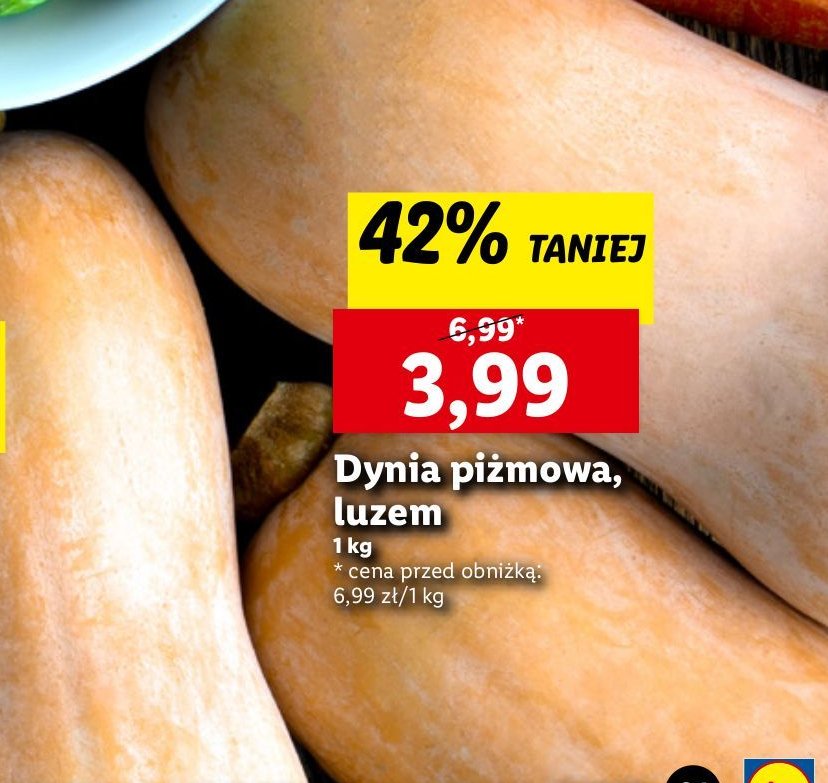 Dynia piżmowa promocja